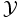 \mathcal{Y}