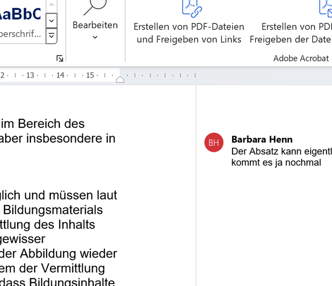 noch einer