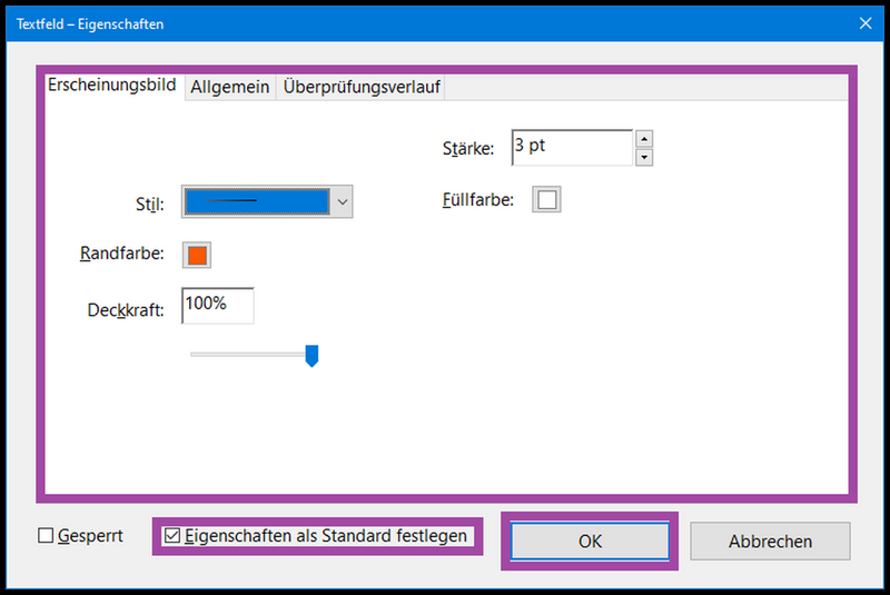 Datei:Nachschlagewerke im PDF-Format am PC mit Adobe Acrobat Abb04 Dialog Erscheinungsbild Standard festlegen.png