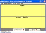 Screenshot Karteikarten Trainer